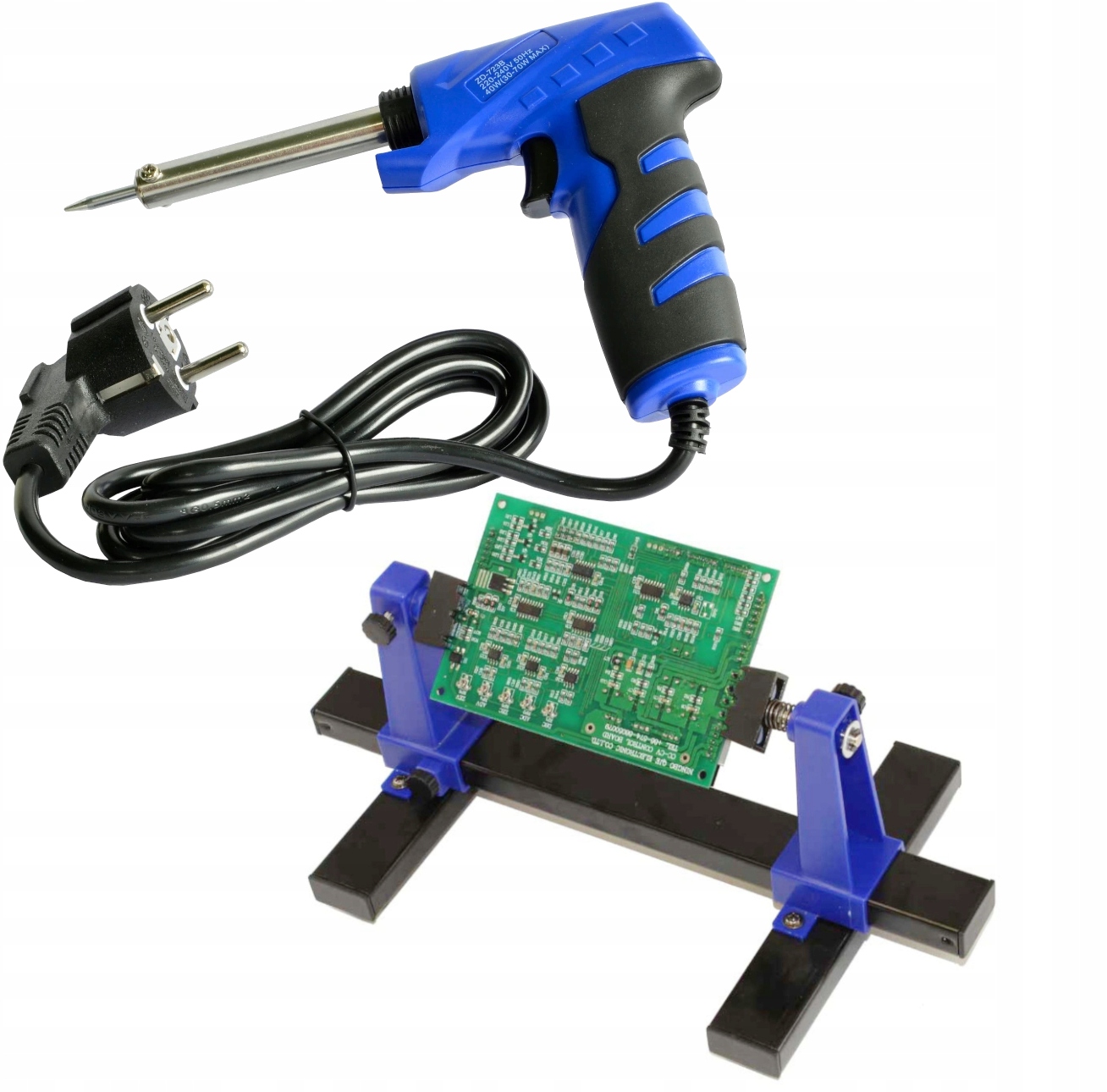 

Lutownica ZD-723B 70W +Podstawka montażowa ZD-11E