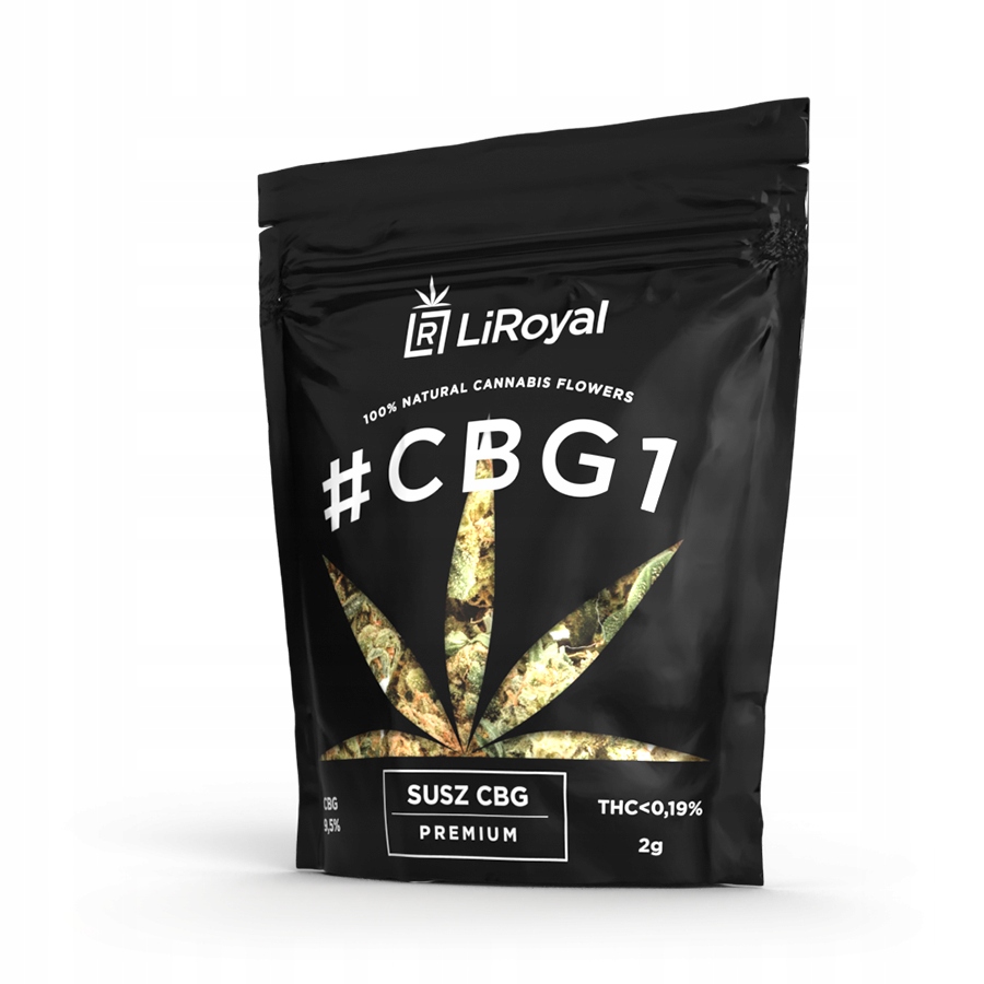 LiRoyal Hanfblüten #CBG1 9,5% - 2 g