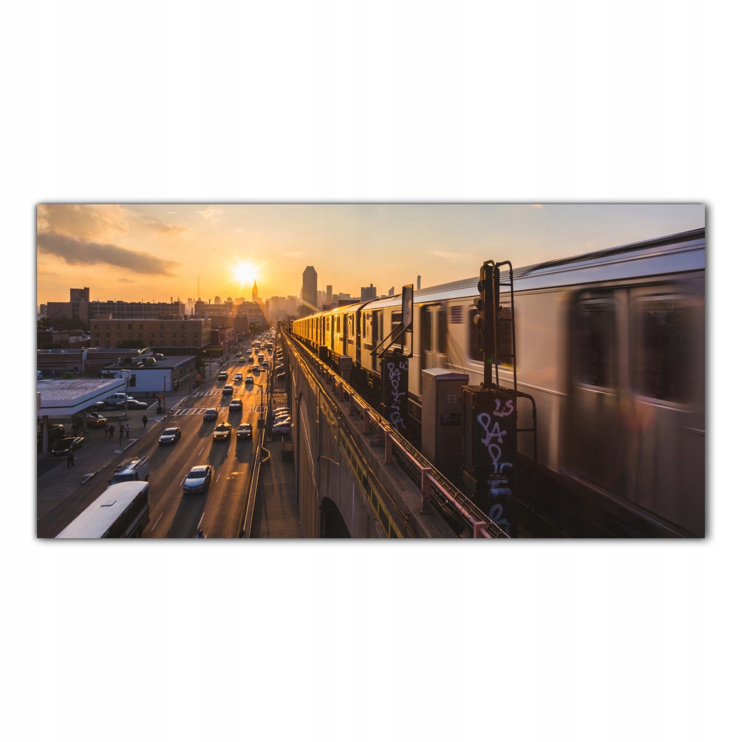 

Obraz Szklany Foto-obraz Nowy York Metro 100x50