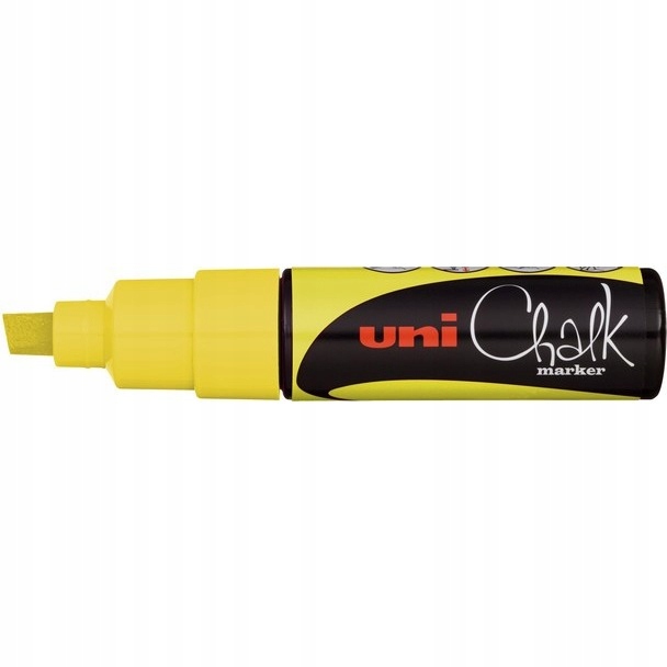 

Marker Kredowy Uni Chalk PWE-8K, Żółty Uni