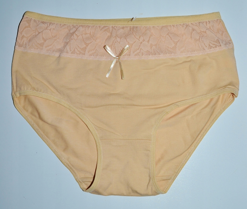 

Bawełniane majtki wysoki stan koronka 7XL-54/56