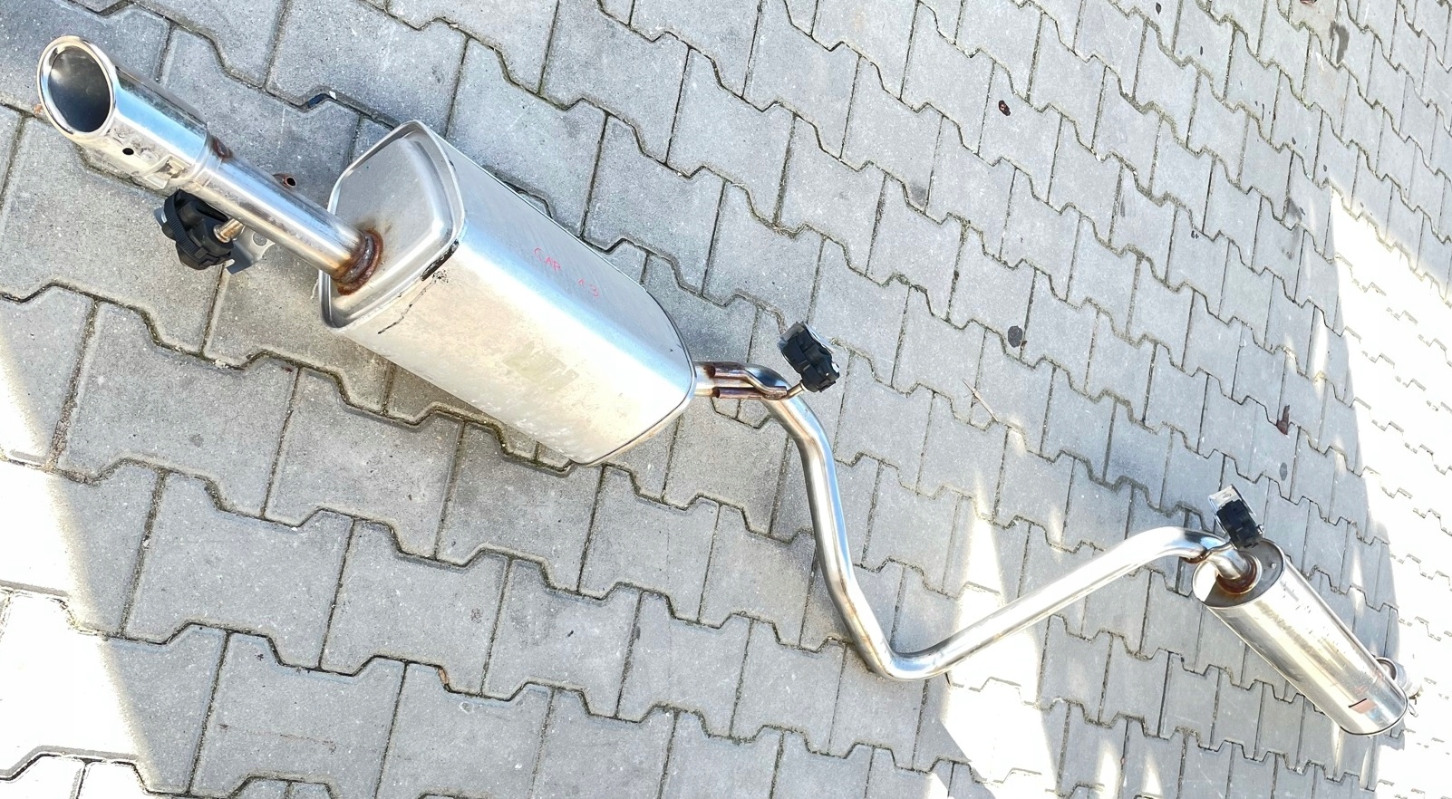 RENAULT CAPTUR II 1.3 TCE ГЛУШИТЕЛЬ ВЫХЛОПНЫХ ГАЗОВ 203004574R