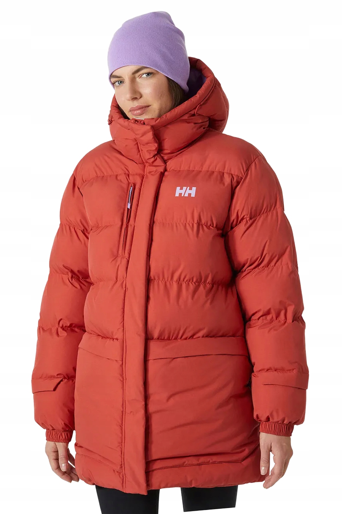 Helly Hansen Prošívaná Bunda S Kapucí V Oranžové Barvě M Opa