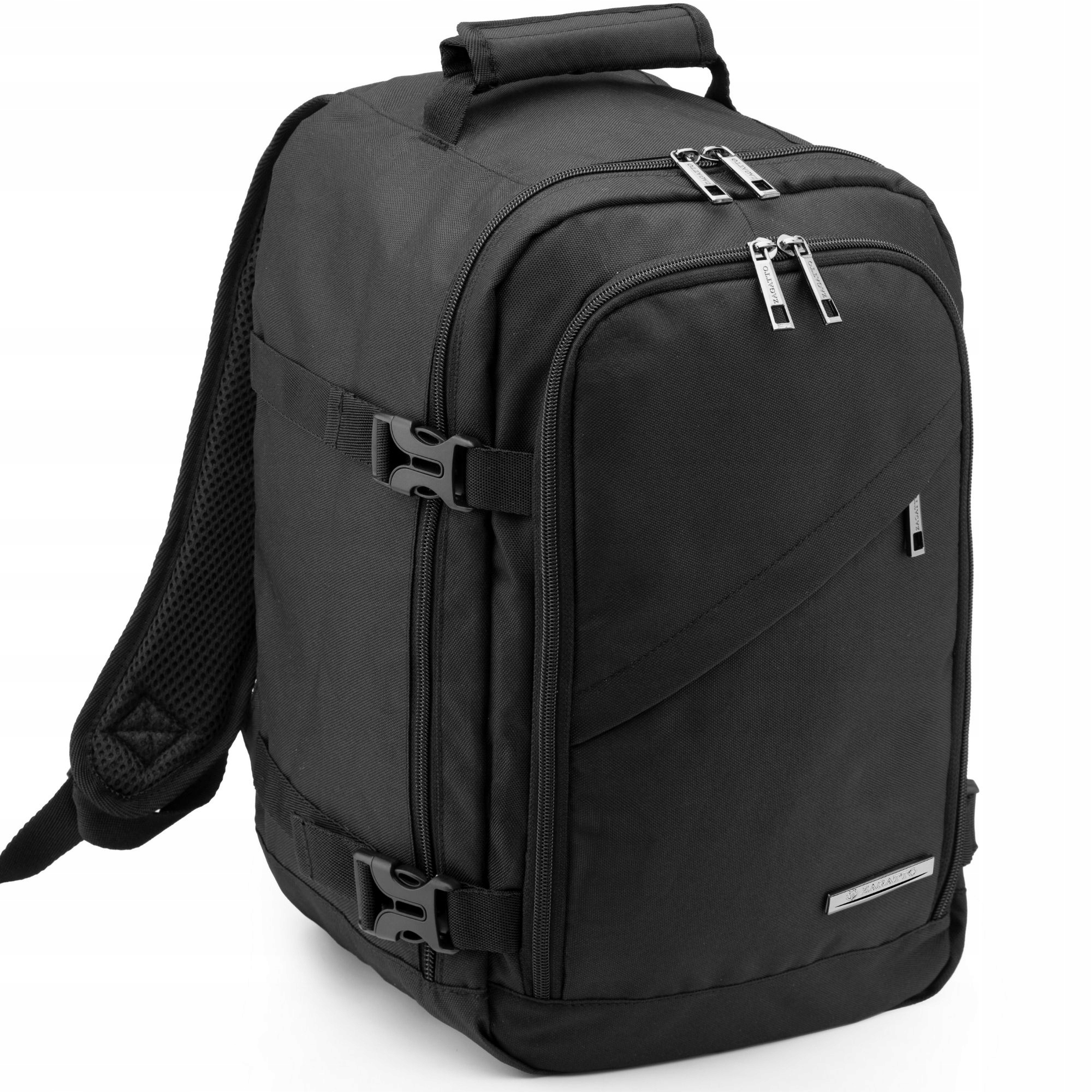 Plecak podróżny 40x20x25 do samolotu Ryanair lekki bagaż podręczny Zagatto