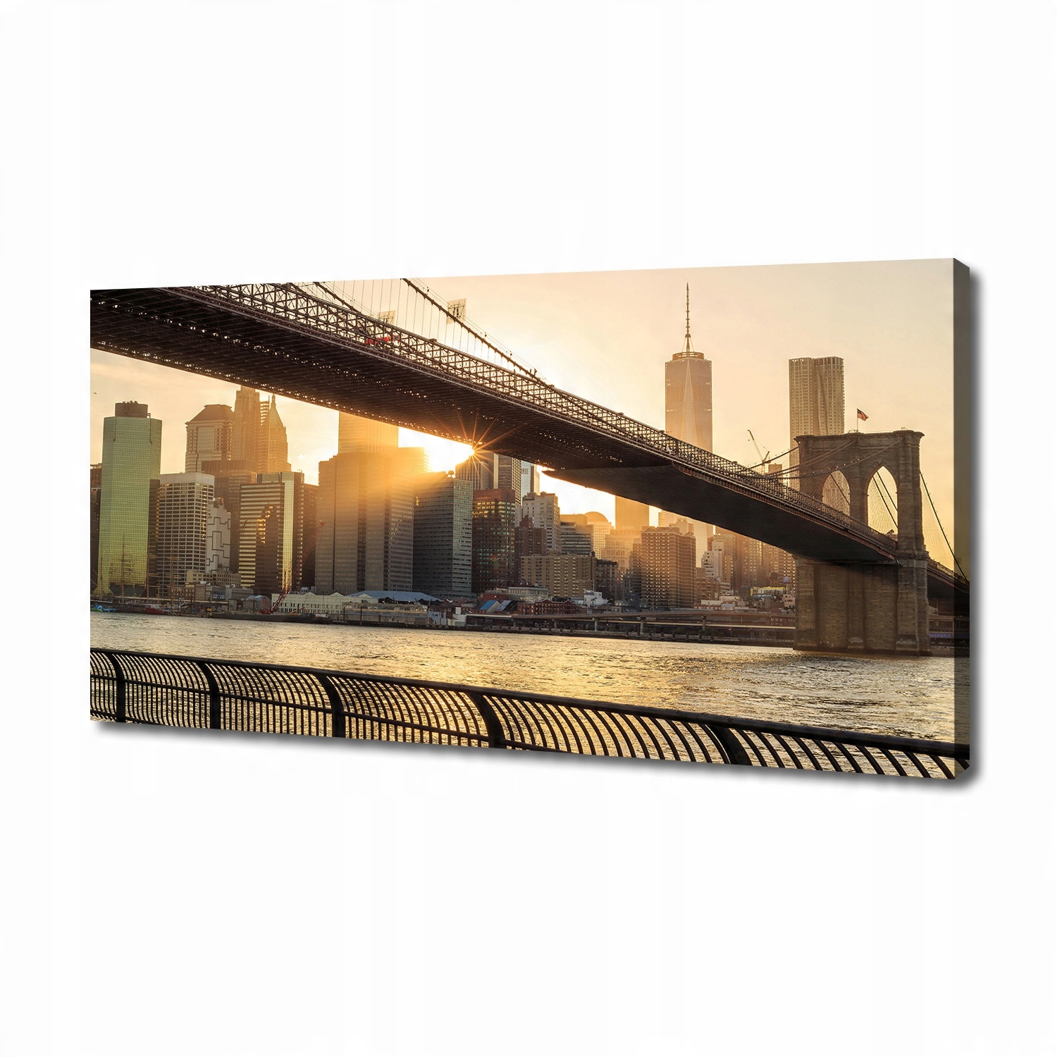 

Foto obraz na płótnie Most Brookliński 140x70 cm