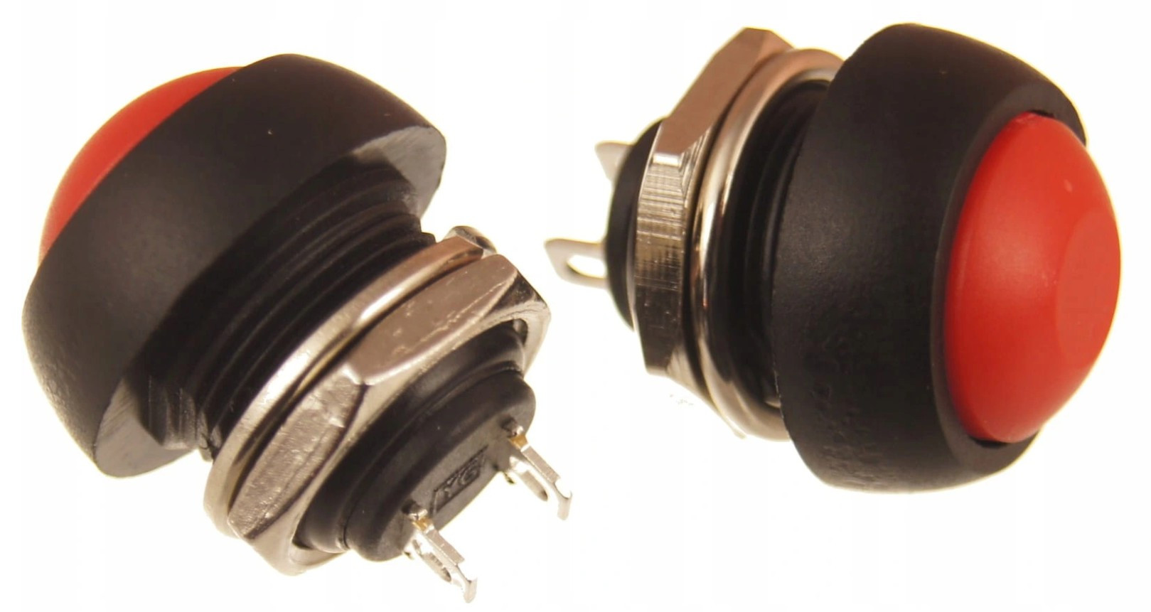 

Przycisk chwilowy DS-318 12mm okrągły czerwony