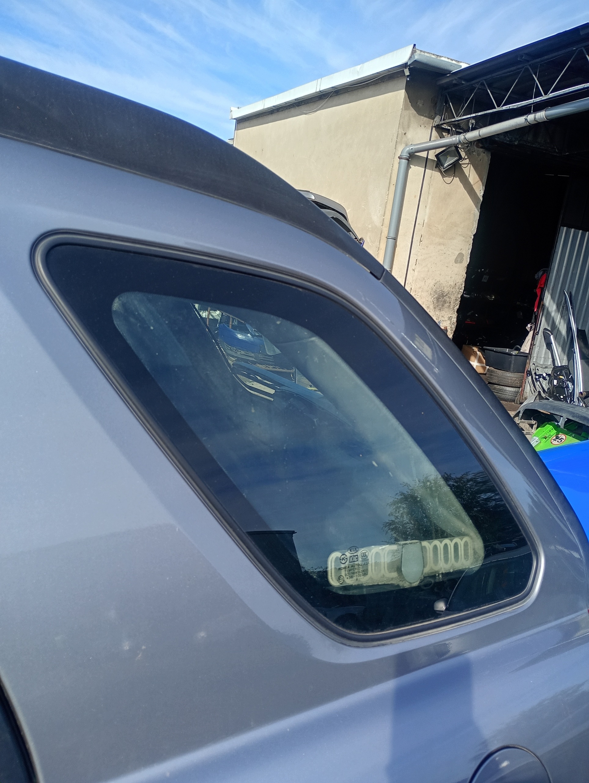 window side bodywork left rear rear part Kia Sportage 2 II 04-10