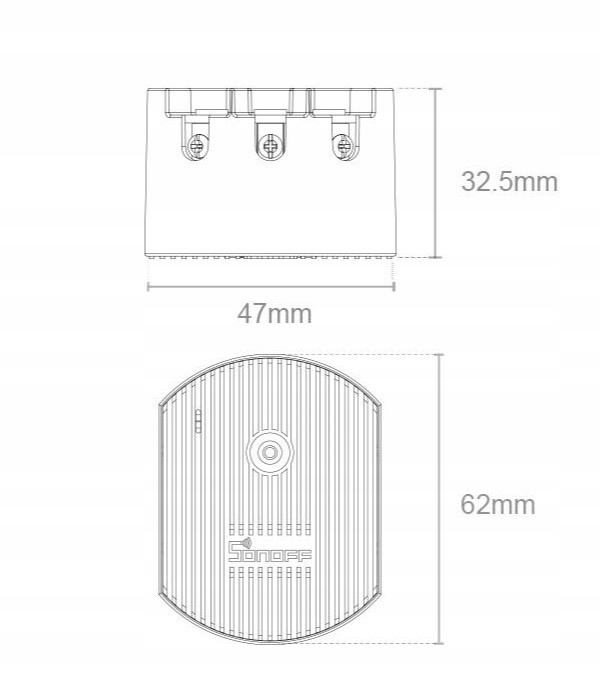 Inteligentny ściemniacz Sonoff D1 DIMMER SMART Kod producenta M0802010005
