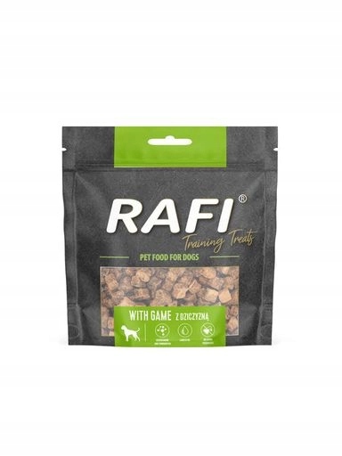 5 x Rafi Training Treats Tréninkové pamlsky se zvěřinou pro psa 130 g