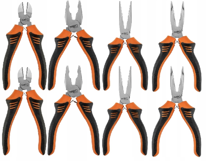 

Zestaw Szczypce Neo Tools 160-180MM hartowana stal