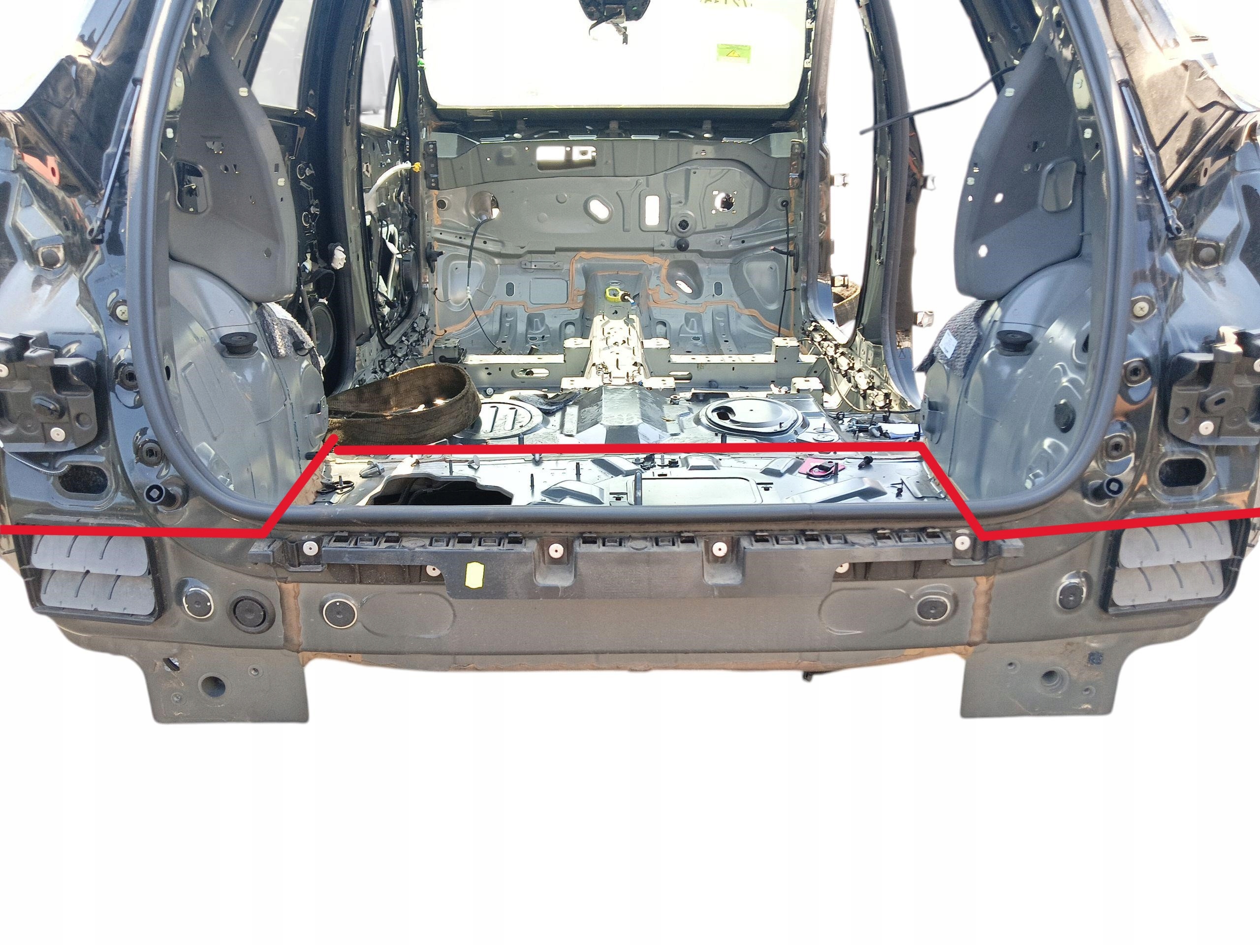 ремень задний кузов renault CAPTUR II : (19-24)