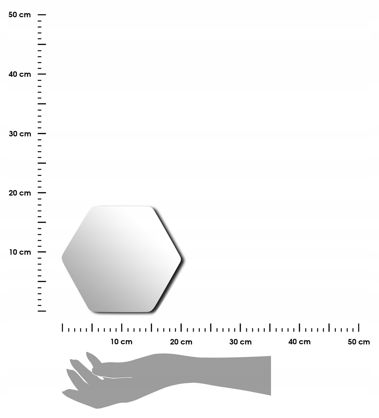 LUSTRO ŚCIENNE NAKLEJANE LUSTRO ŁAZIENKOWE HEKS Rodzaj zwykłe