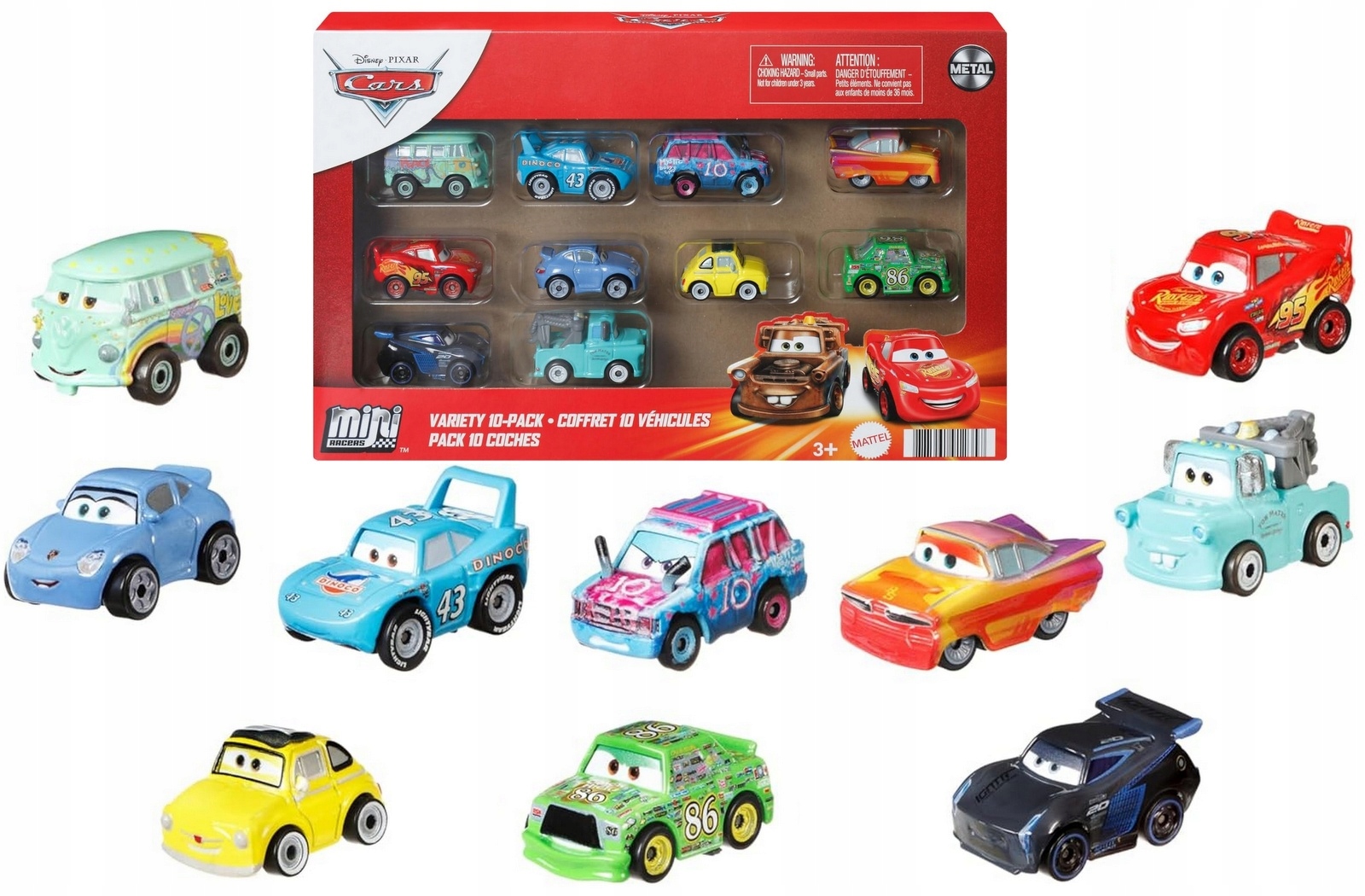Disney Cars Micro Drifters - Samochody i pojazdy, samochodziki