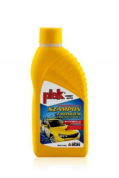 

Plak Autobella Szampon Samochodowy Z Woskiem 1L