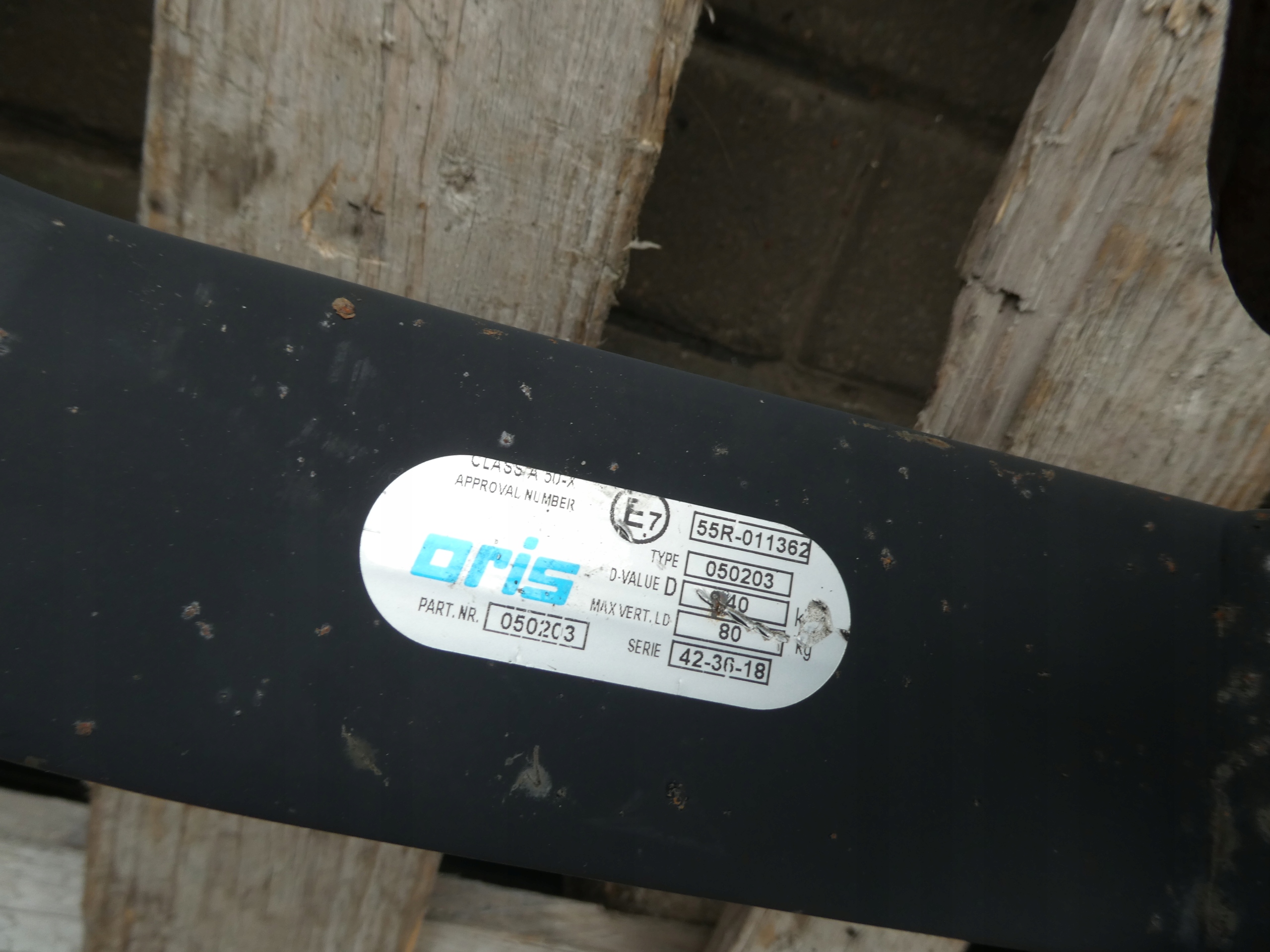 tow sider VW CADDY 2K ORIS 050203 5JA803882
