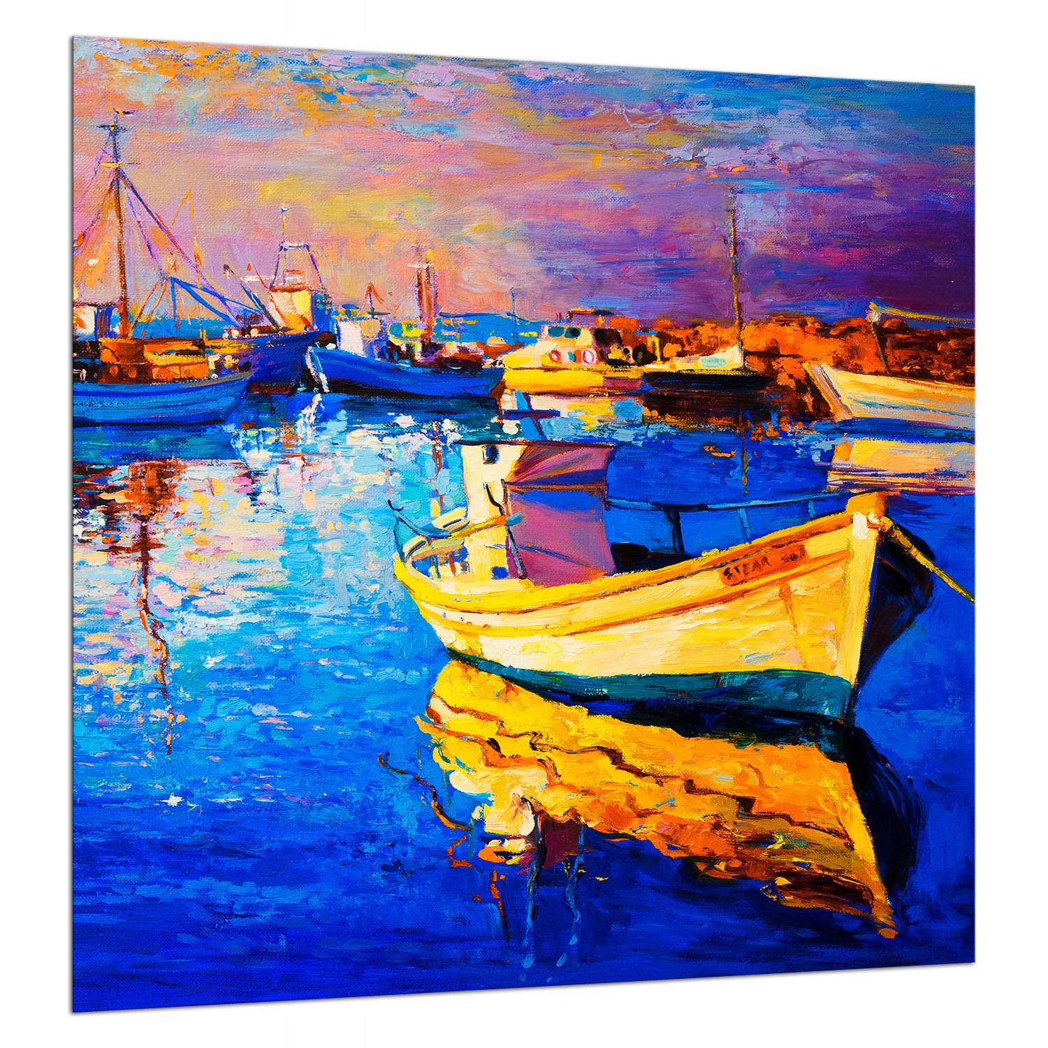 Ochranný Skleněný Panel Do Kuchyně 60x65 Loď Lacobel 7v1