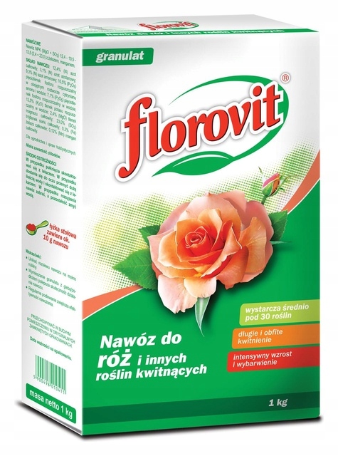 

Florovit nawóz do róż i roślin kwitnących 1kg Inco