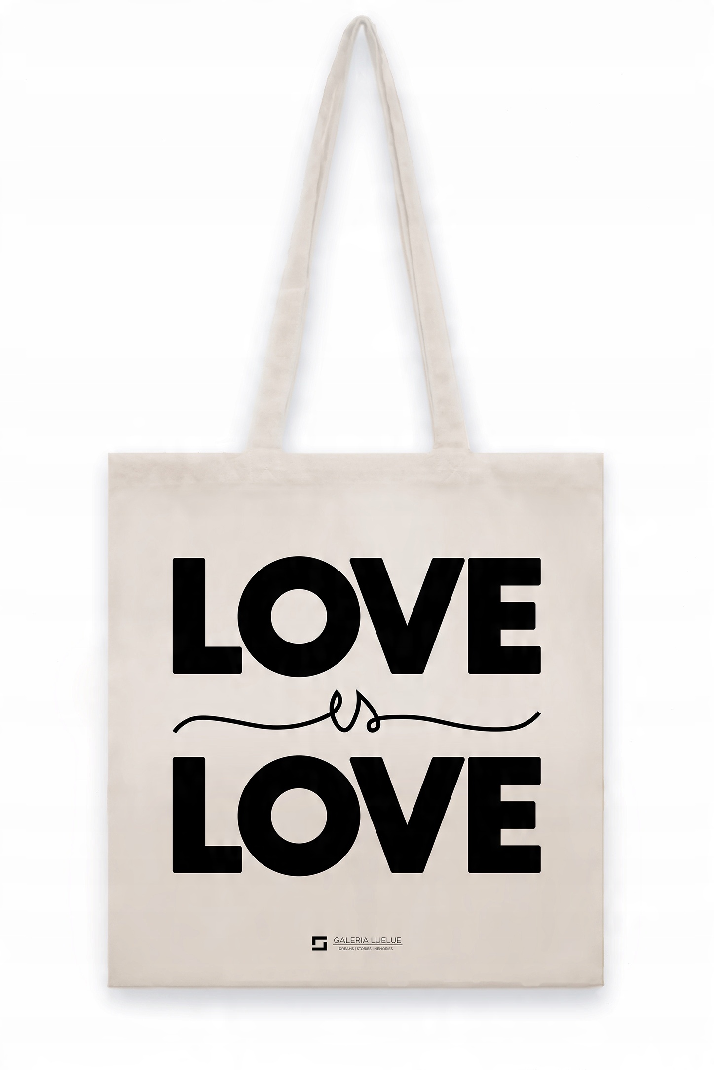 

Torba bawełniana Eko Pride Love Is Love Tęcza Lue