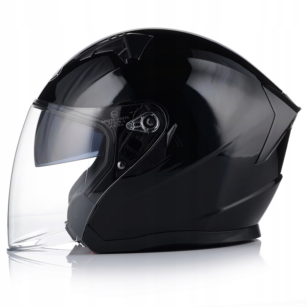 Kask Motocyklowy Na Hulajnogę Skuter Quad Cross Enduro Blenda Szyba