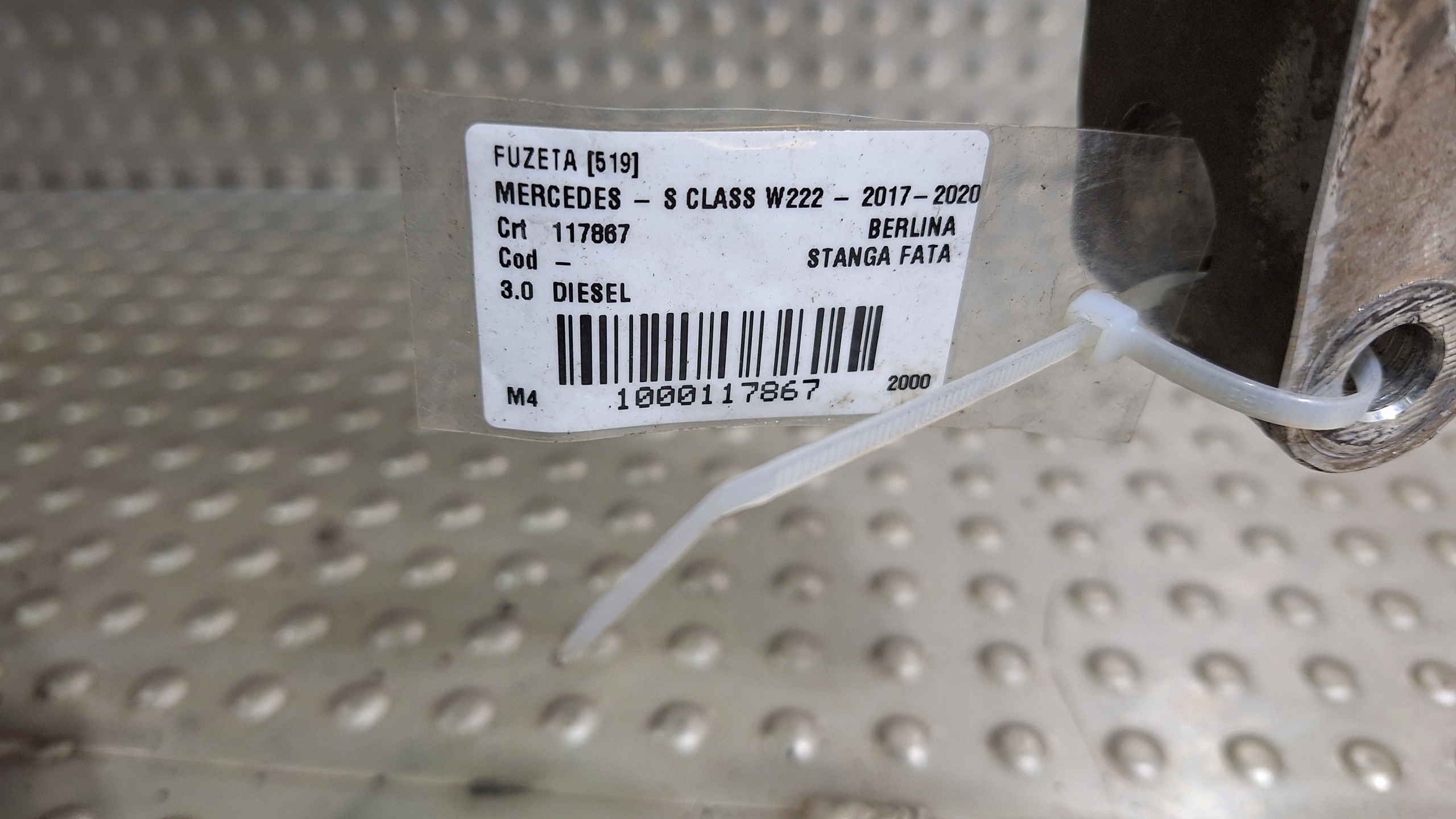 swing left front 2221901 MERCEDES S W222 3.0 CDI