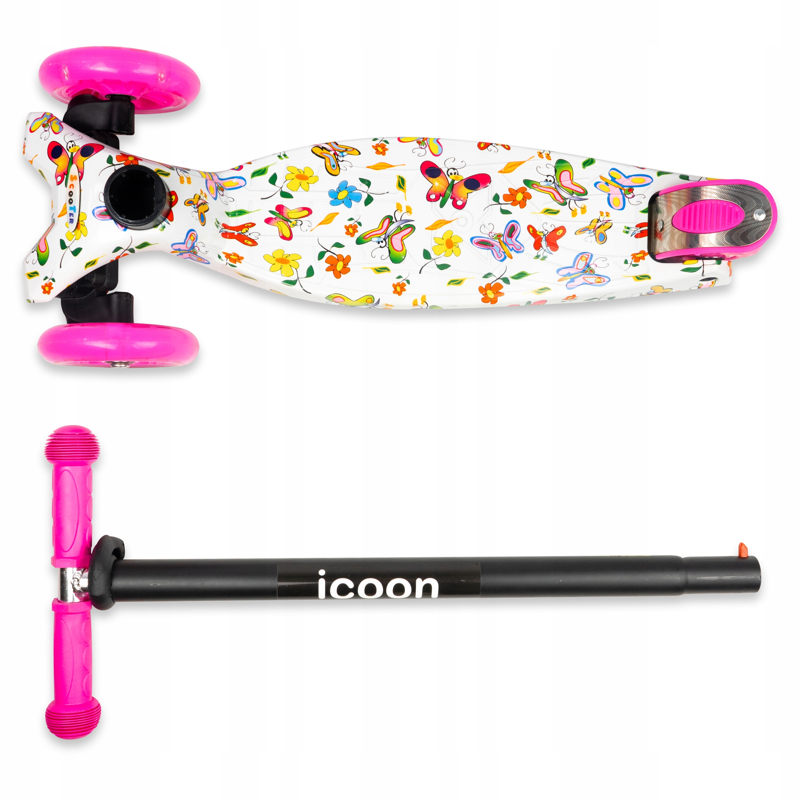 HULAJNOGA BALANSOWA TRÓJKOŁOWA KOŁA LED SKŁADANA Kod producenta Graffiti Racer