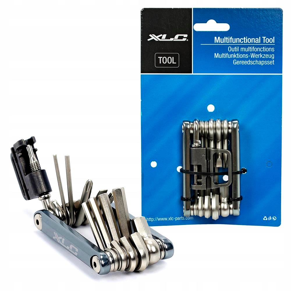 Zestaw narzędzi (scyzoryk) XLC Tool TO-M07, 15 funkcji, Multi-Tool