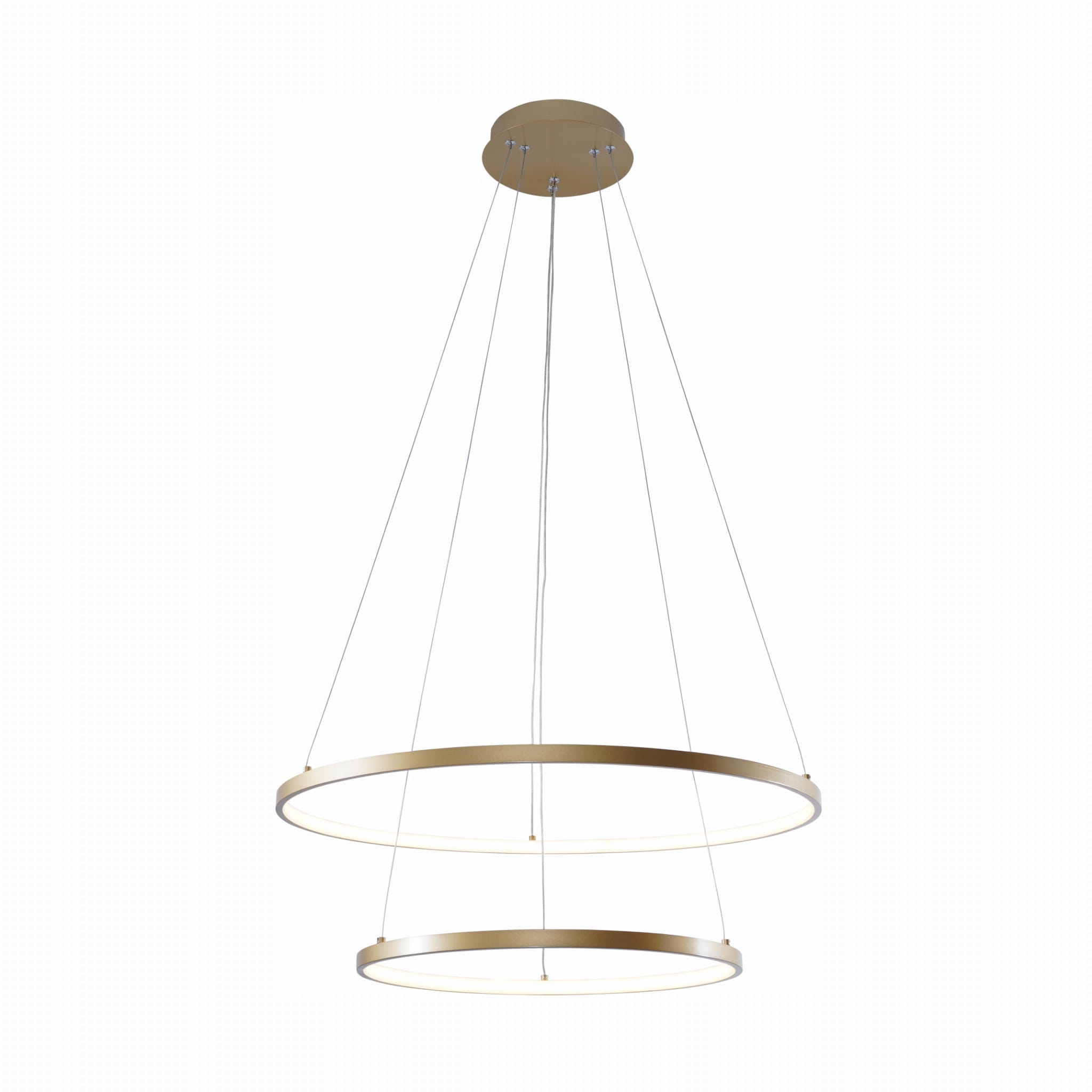 Stropní osvětlení Breno, regulace barvy světla, elegance, glamour v hale