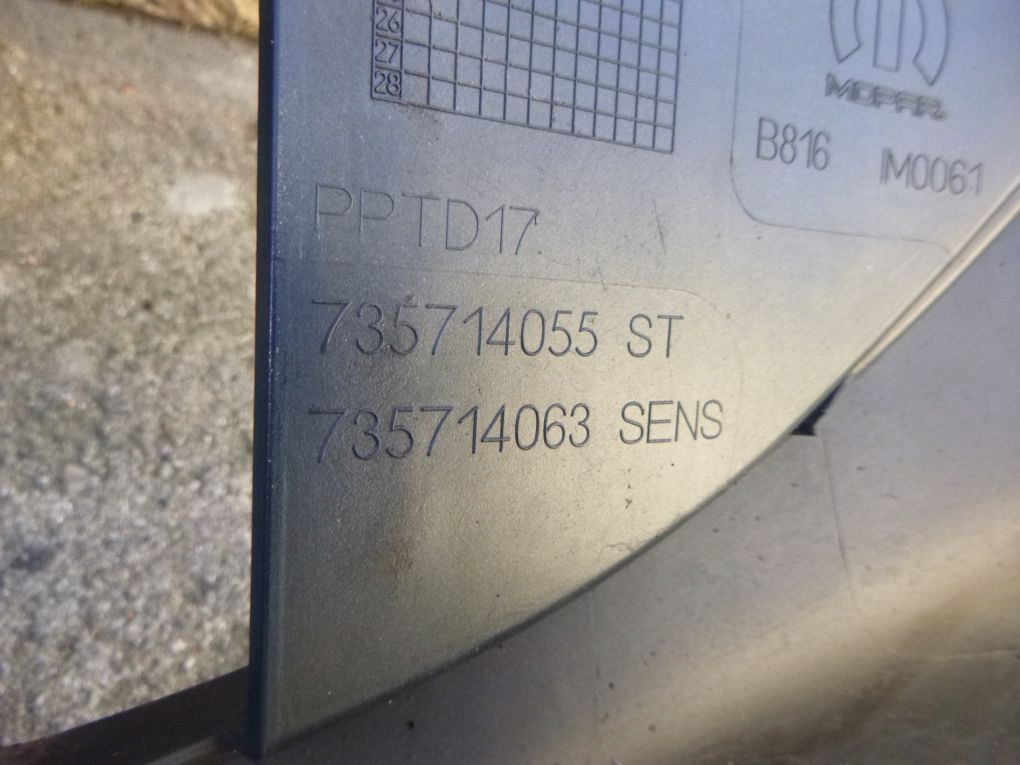 FIAT 500E 500 E II 2 2020- FRONTSTOSSSTANGE