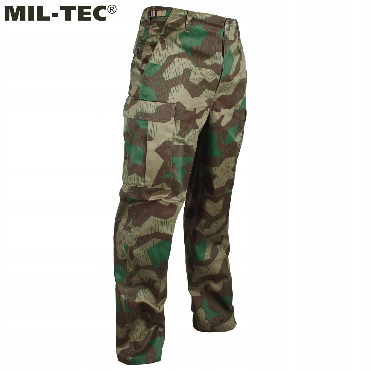 Spodnie bojówki wojskowe taktyczne Mil-Tec US Ranger BDU Splinter Tarn XXL Rozmiar XXL