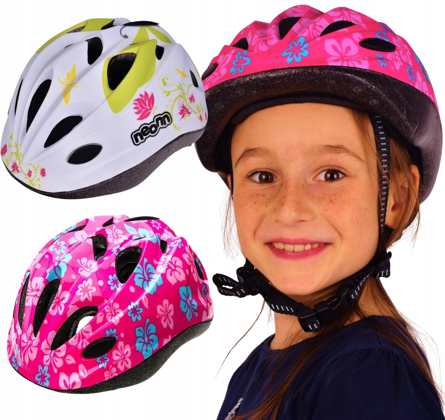 

Kask Rowerowy Dziecięcy na hulajnogę rower S 48-52