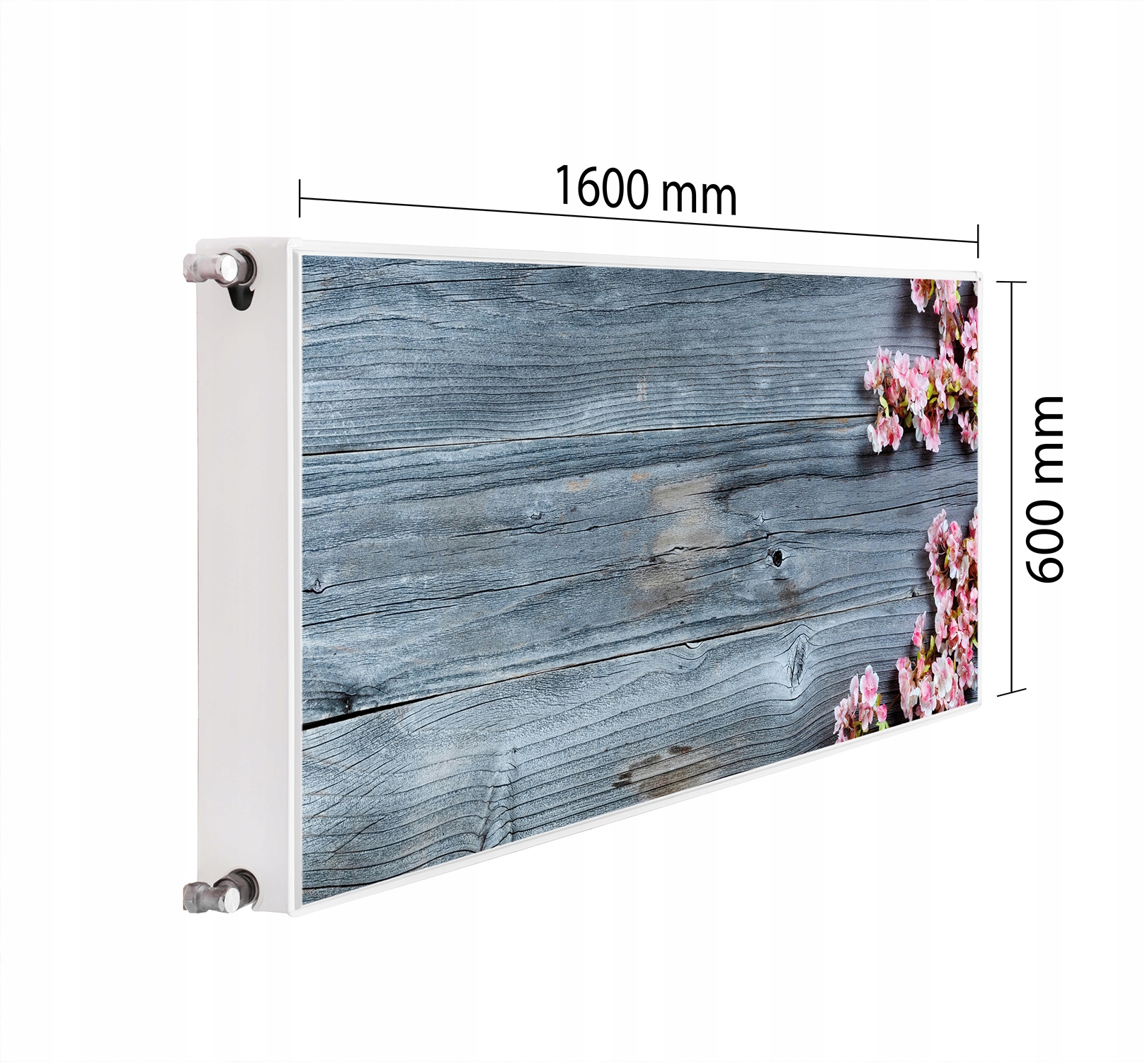 Magnetická Krytka Na Radiátor 160x60 Dřevo Podložka Magnet