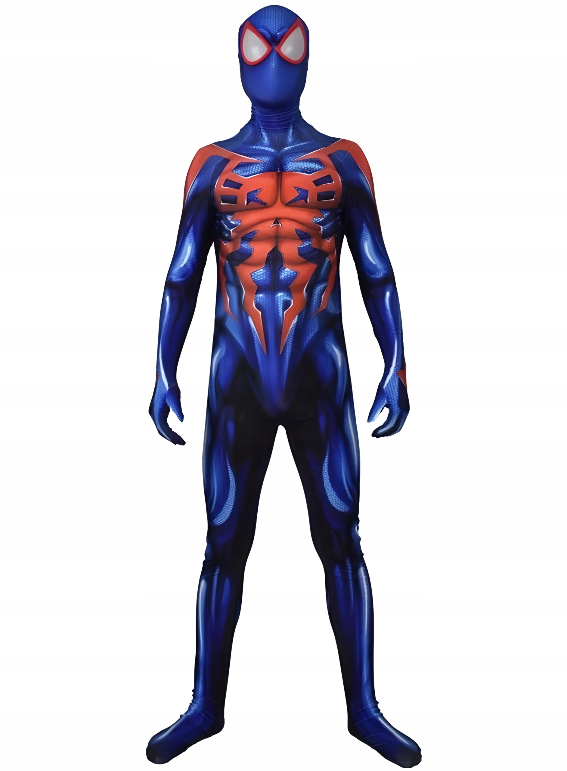 STRÓJ KOSTIUM PRZEBRANIE SPIDERMAN 2099 COSPLAY SKIN FESTIWAL 158/164 Marka Hopki