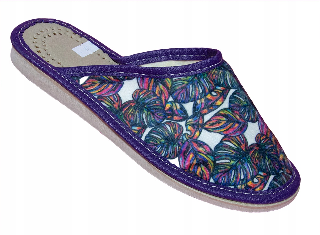 TANIE PANTOFLE DOMOWE, WZÓR ŁOWICKI rozmiar 40