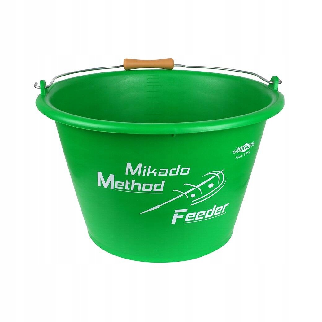 Wiadro Mikado Method Feeder 17l Zielone UABW-17-GREEN