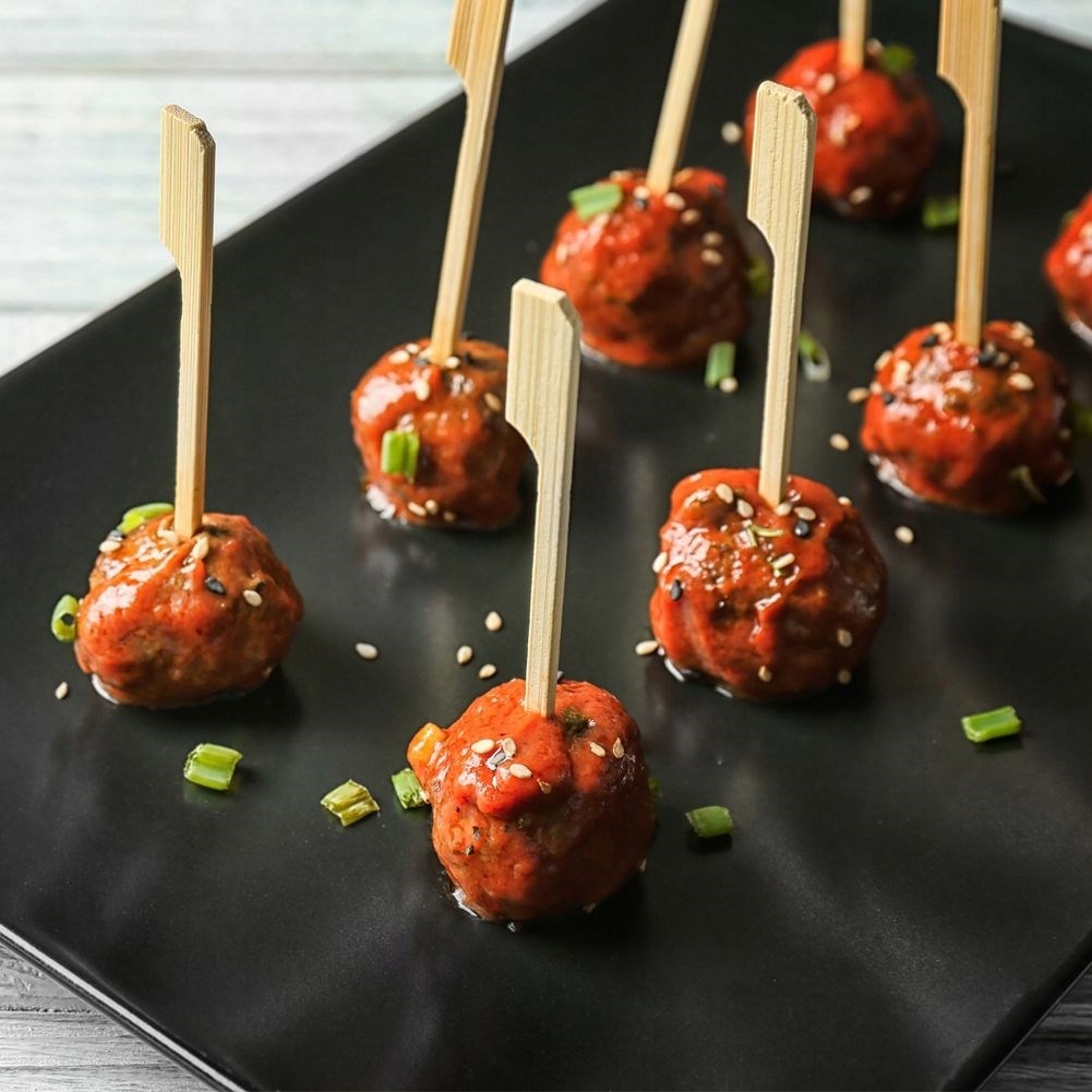 BAMBUSOWE WYKAŁACZKI PATYCZKI DO BURGERÓW KORECZKÓW 15 CM 50SZT Kod producenta 151511