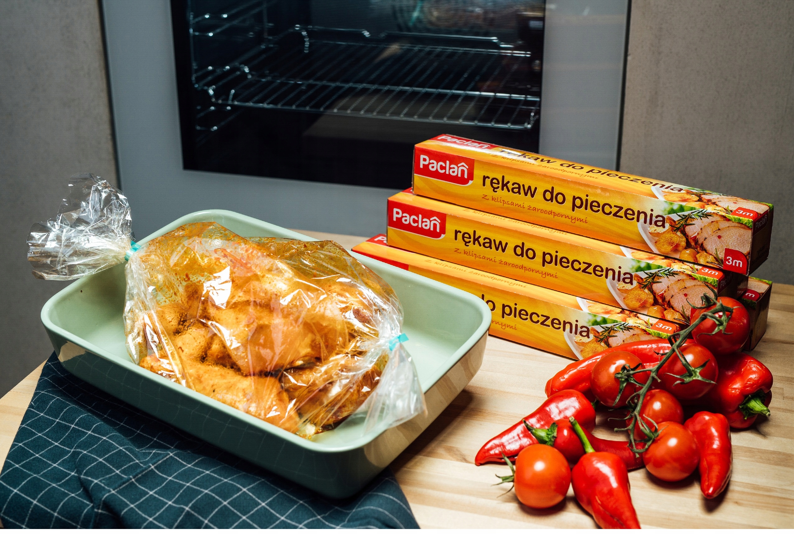 PACLAN RĘKAW DO PIECZENIA 3 METRY Długość 300 cm