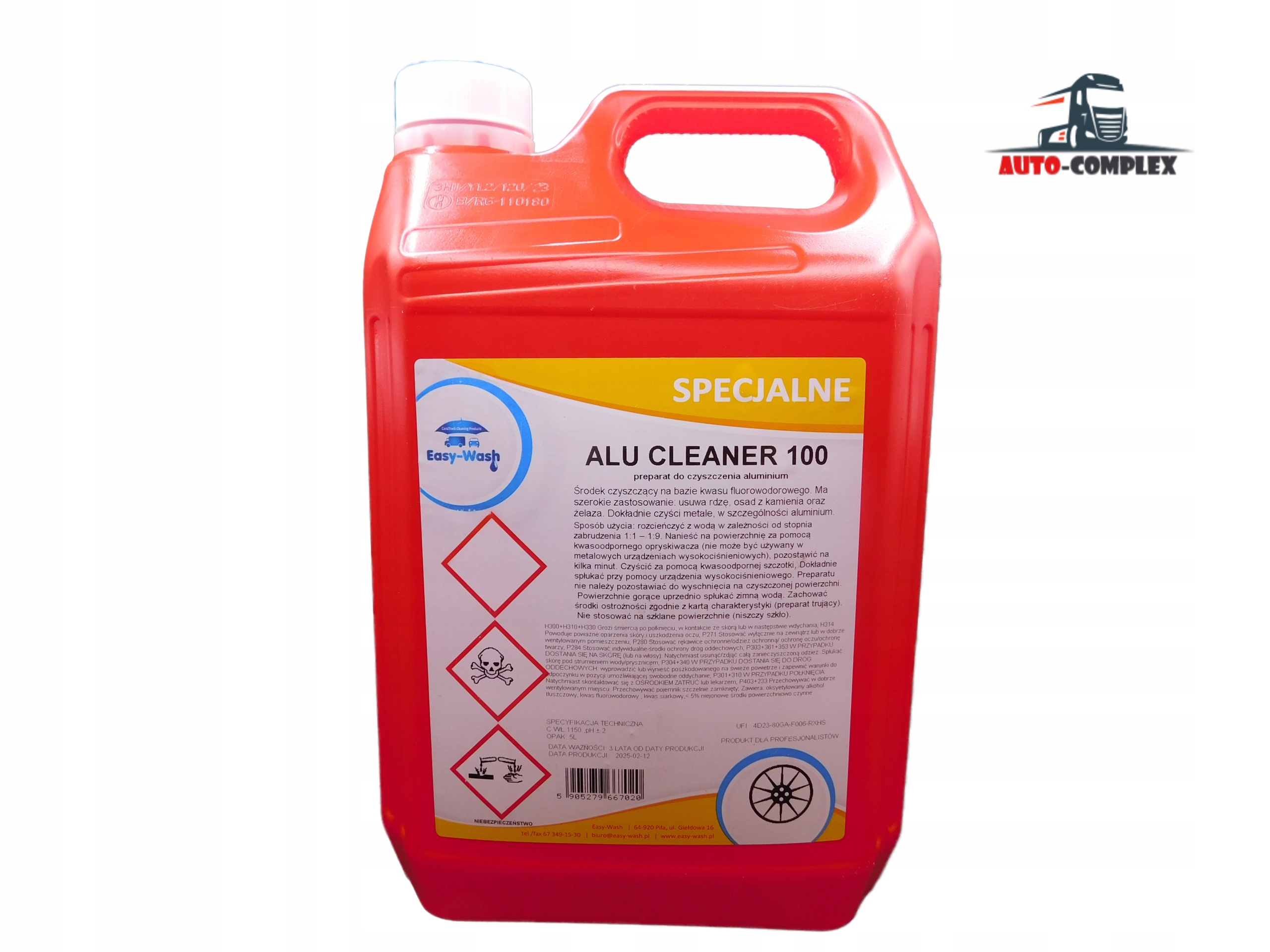 Univerzální Čisticí Prostředek Na Hliník Alu Cleaner 100 5L