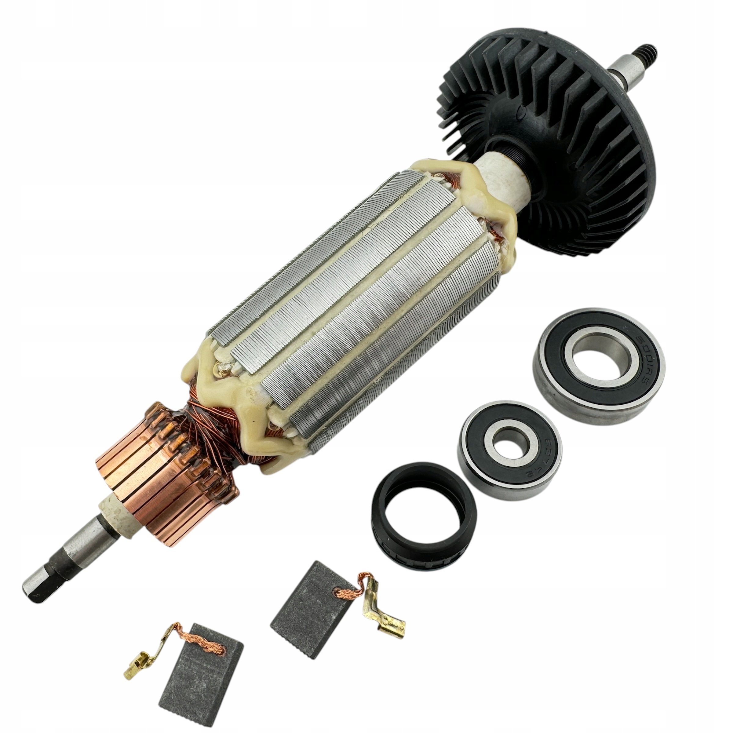 Rotátor Makita 9565CV 9565CVR 9565CR 9565C 9565CV, ložiska, tlumič kartáčů