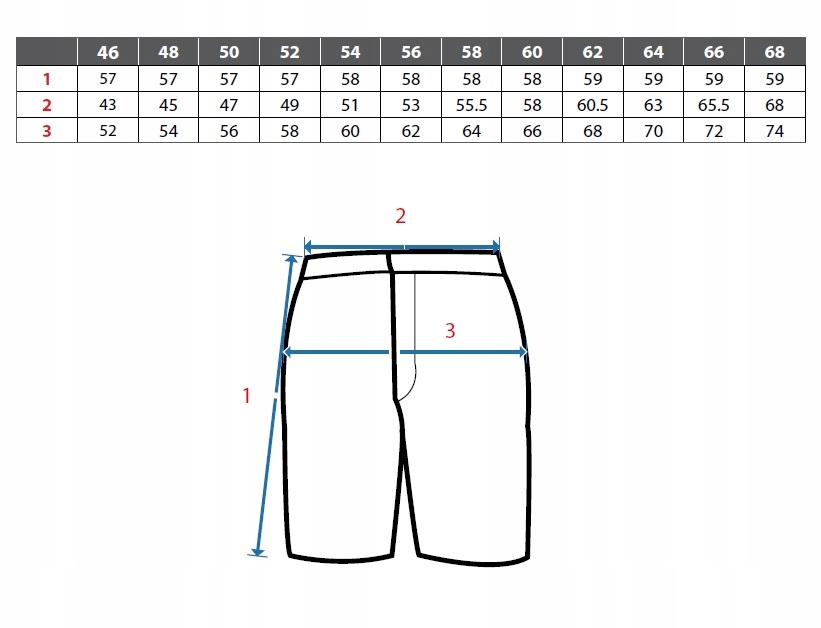 KRÓTKIE SPODNIE SPODENKI ROBOCZE SZORTY CXS 50 Płeć mężczyźni