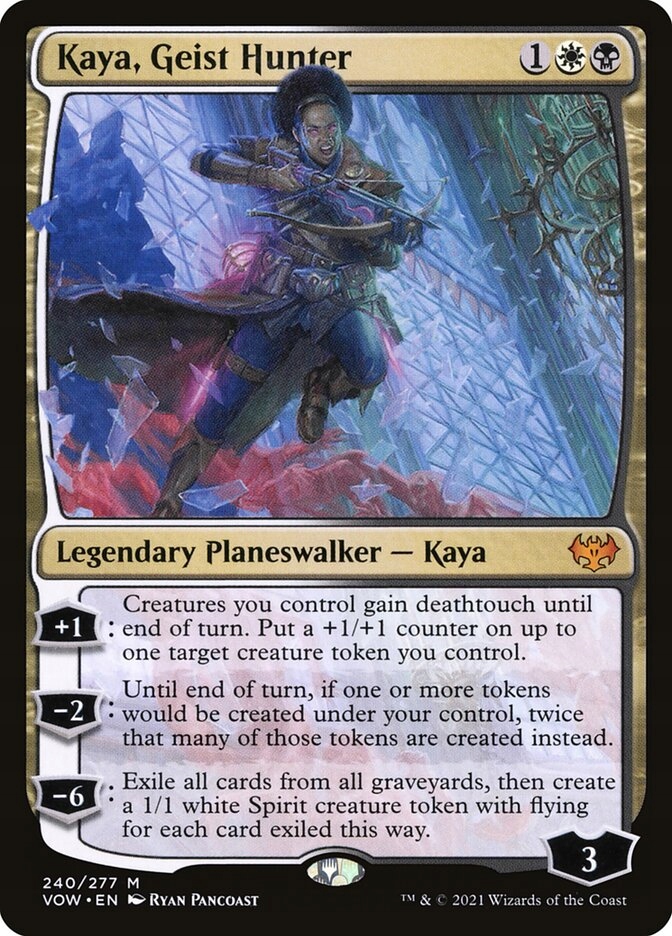 [mtg] Kaya, Geist Hunter (vow)
