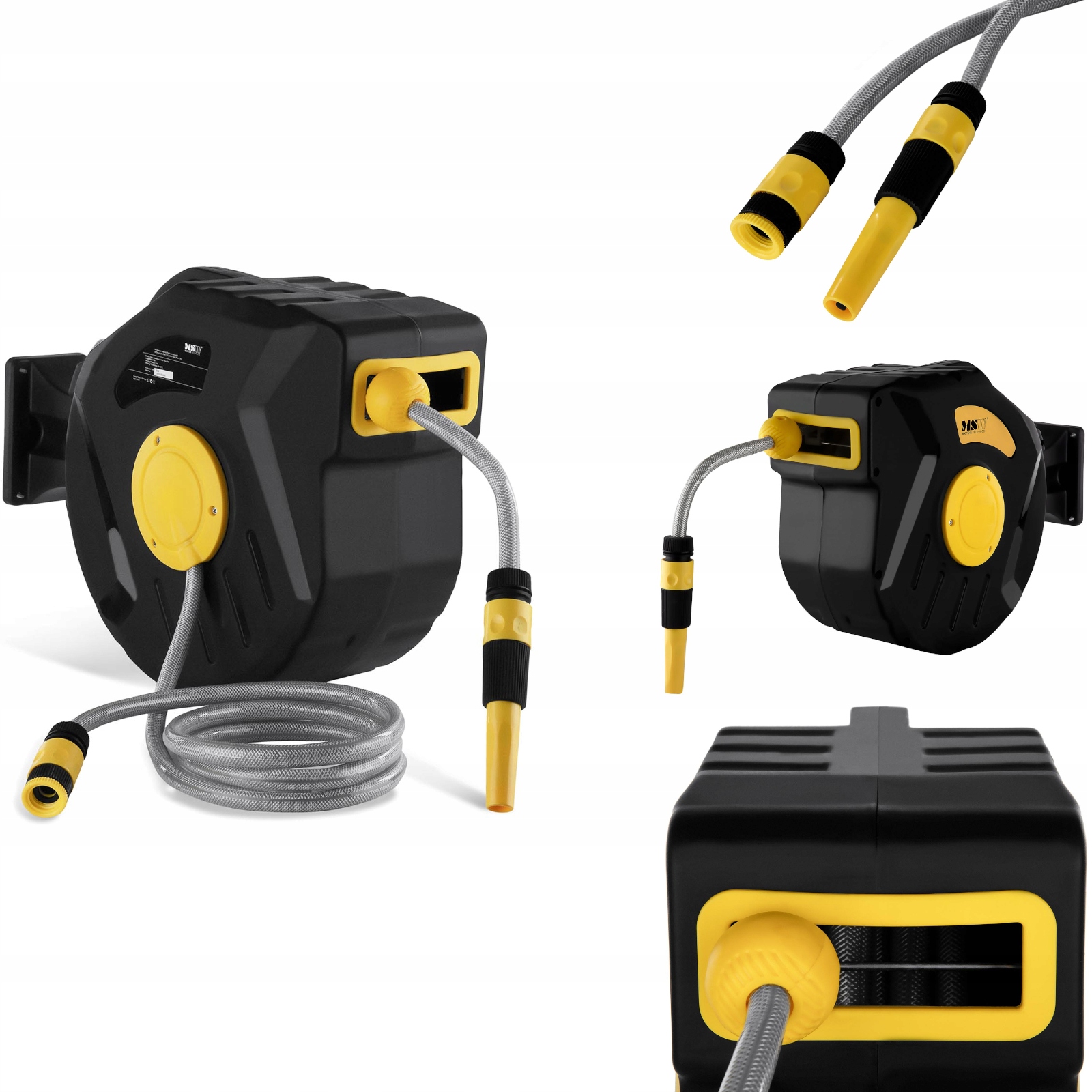 Navíjač nástenný bubon s záhradnou hadicou, prípojka 3/4#8221; dĺžka 22 m