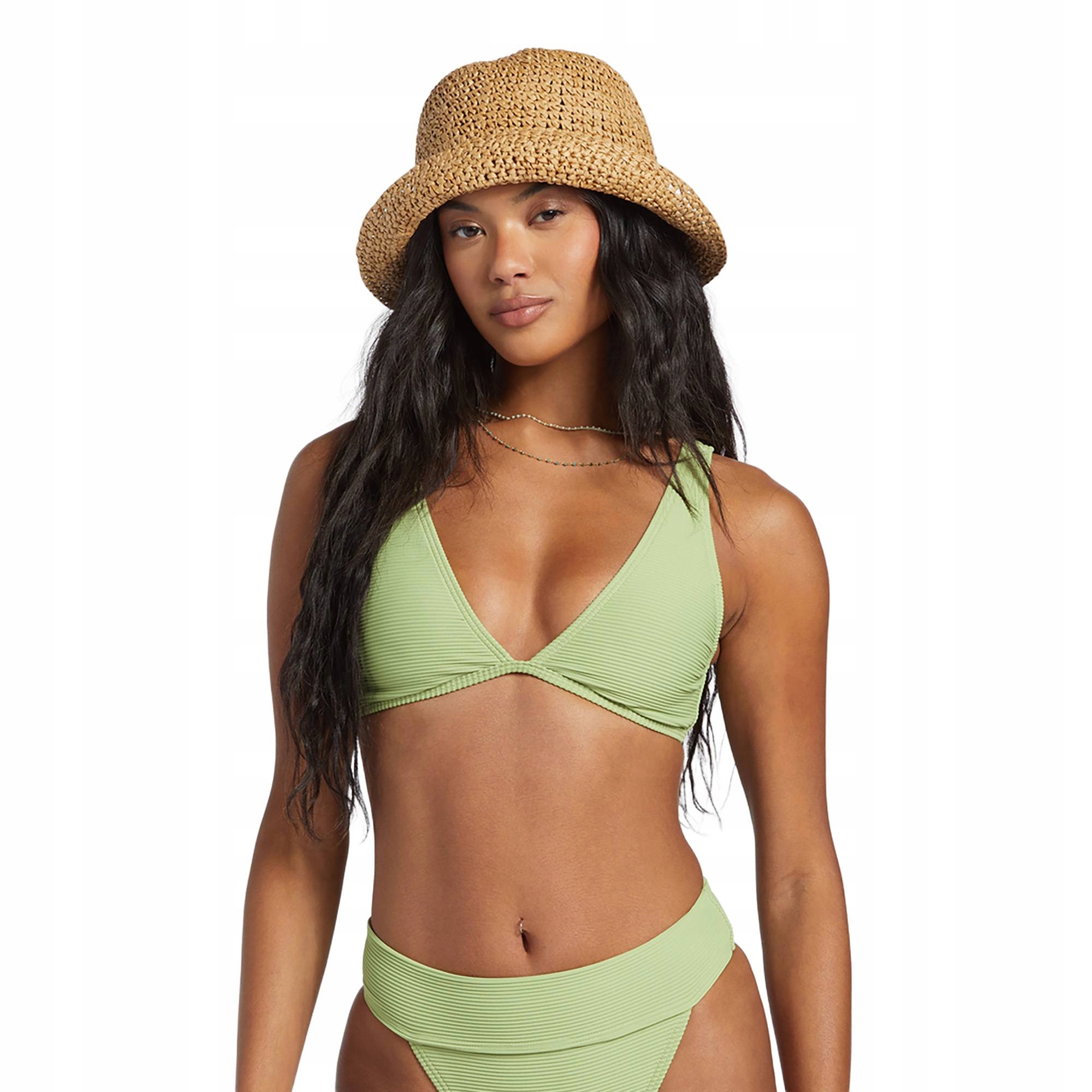 Góra od stroju kąpielowego Billabong Tanlines Ava Tank palm green M