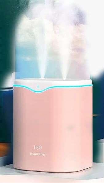 Nawilżacz powietrza przenośny Ładowanie USB 2000ML 1,5W Różowy WANGCL Kod producenta Nawilżacz powietrza