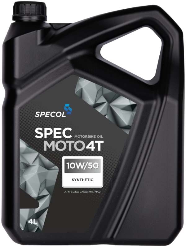 Specol Olej 10W50 4L Spec Moto 4T Synth. Motocykle