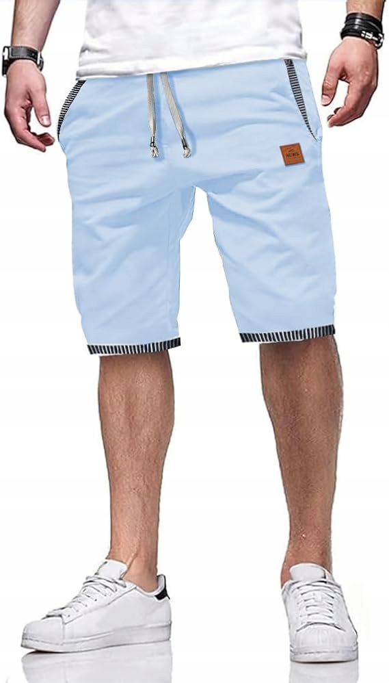Zoxoz Pánské Kraťasy Krátké šortky Sportovní kalhoty Letní modré 2XL