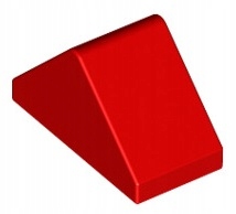 

Lego Skos 1x2 Czerwony/Red (3044/4157124) 1szt