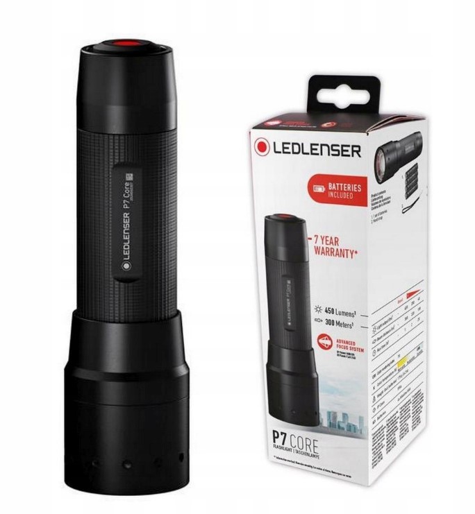 Ручной фонарик Ledlenser P7 Core 450lm