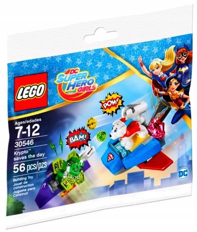 LEGO DC Super Hero Girls 30546 POLYBAG KRYPTO RUSZA NA RATUNEK