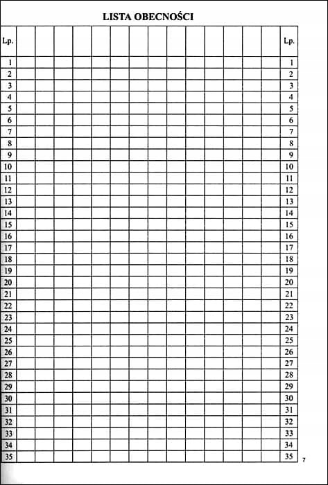 Dzienniczek nauczyciela WF Wychowania fizycznego Rodzaj inny