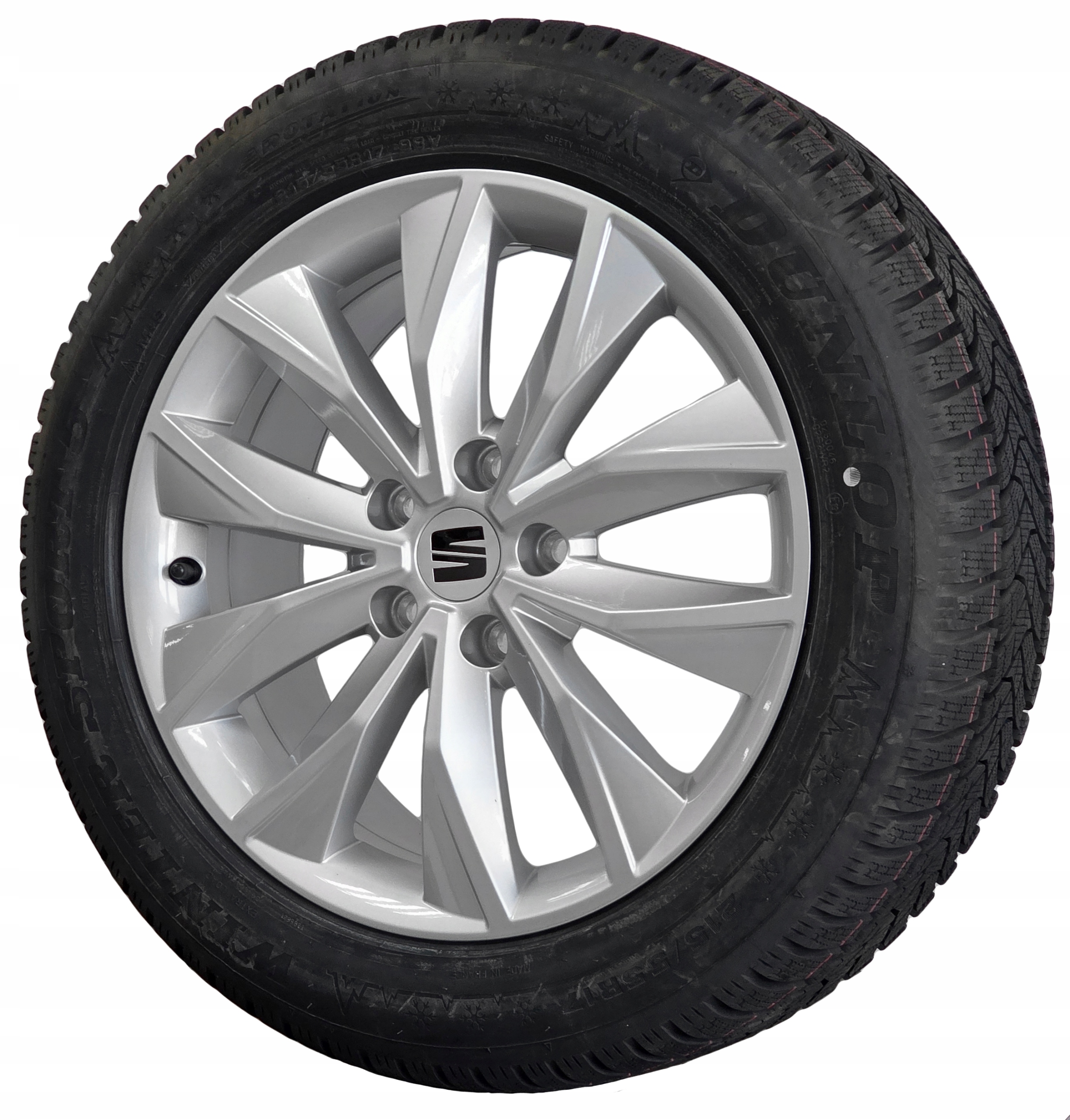 Nové kolesá Vw T-Roc Taos Škoda Karoq Seat Ateca 17 Palcov Dunlop 2024